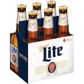 Miller Lite Bottle 4X6Pk/12Oz