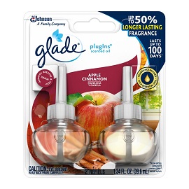 Glade Piso Apple Cinnamon 2 Refill 6/1.34Oz