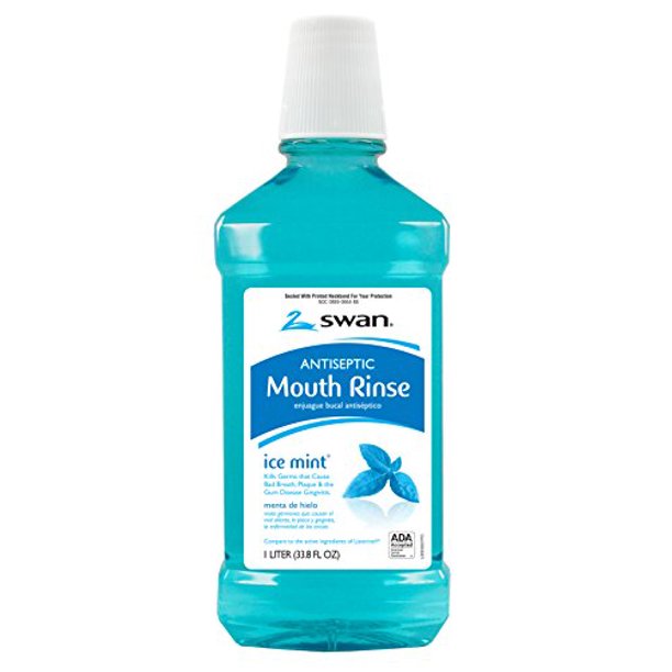 Swan Antiseptic Blue Mint 1L Mout Rinse