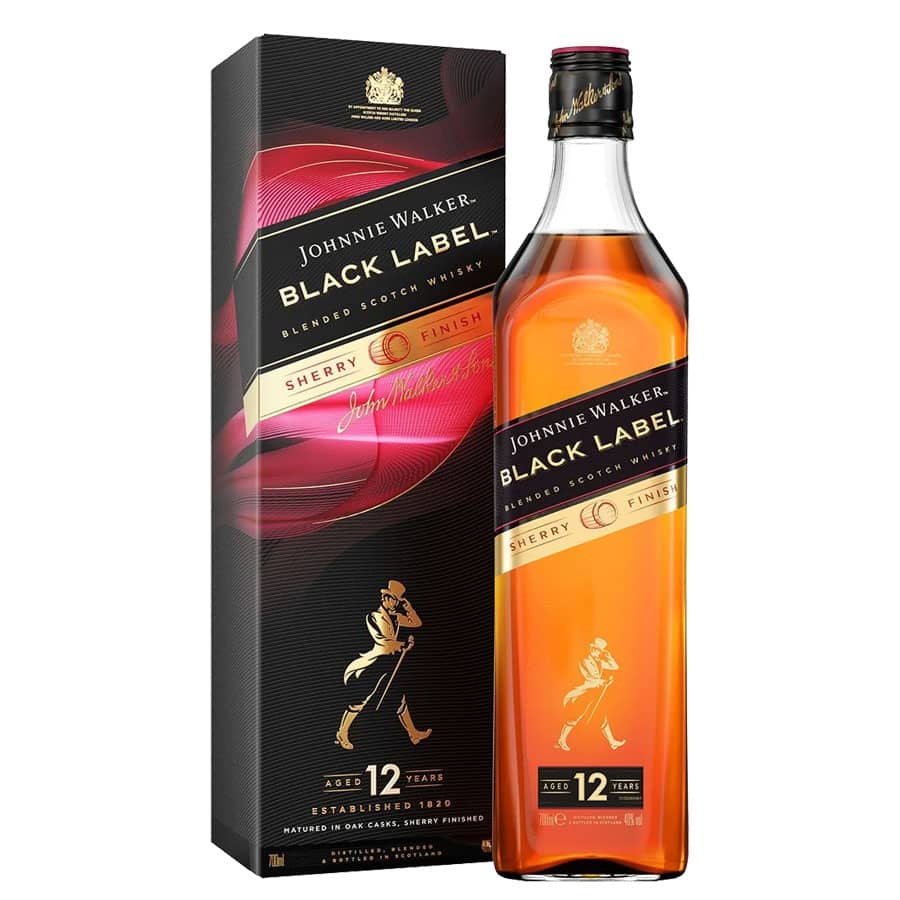 Johnnie Walker Black Sherry Finish 12Yr 12/75cl