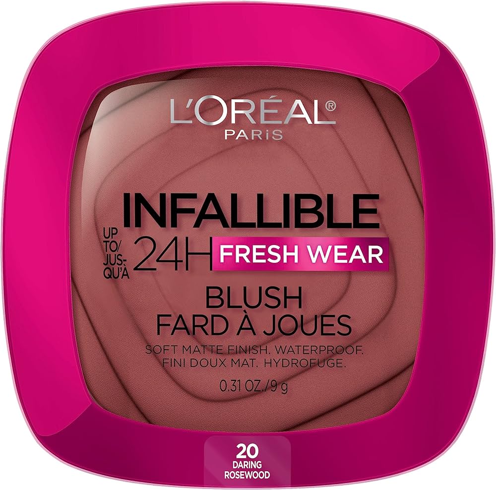 Infallible 24H Blush Daring Rosewood #20