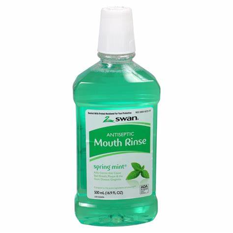 Swan 250ml Spring Mint Moutwash