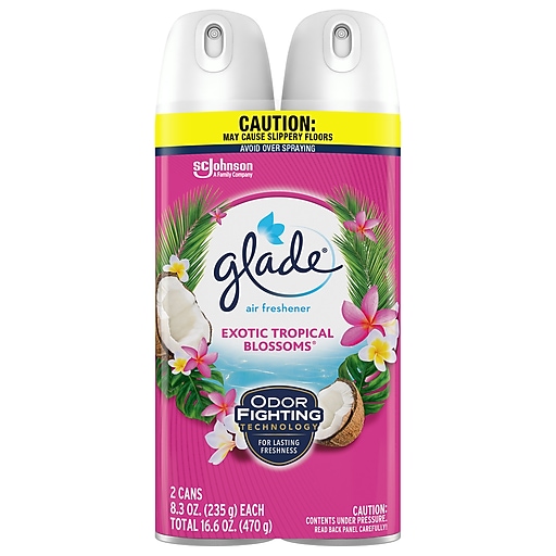 Glade Aerosol Exotic Tropical Blossoms Value Pack 3X2Pk/8.3oz