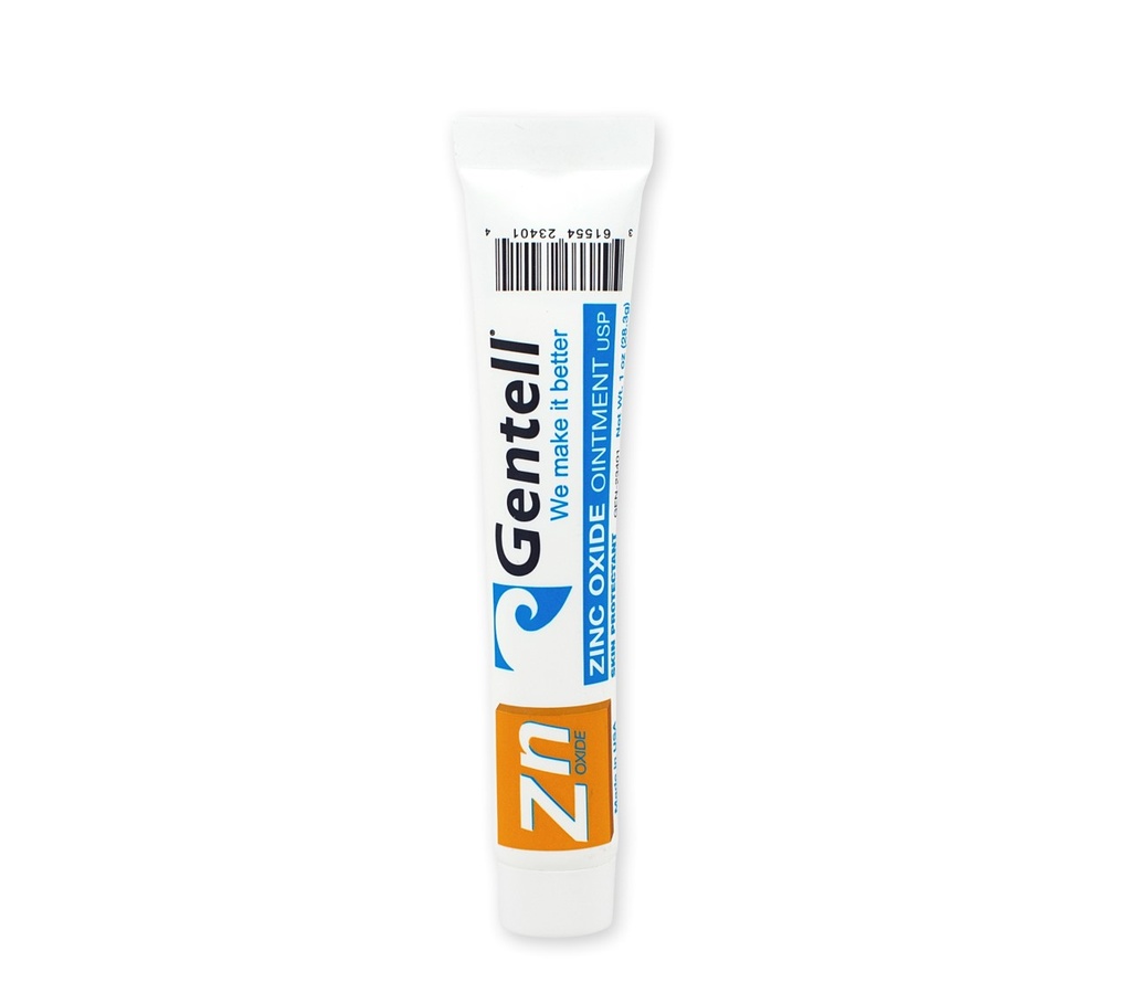 Gentell Zinc Oxide Ointment Tube 1oz