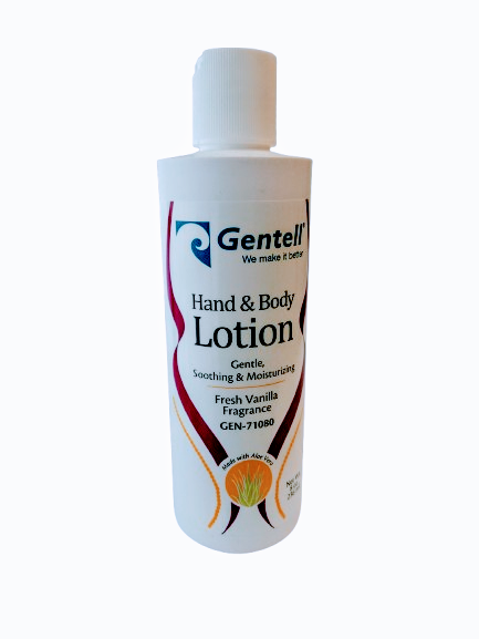 Gentell Hand & Body Lotion w/ Aloe 8oz