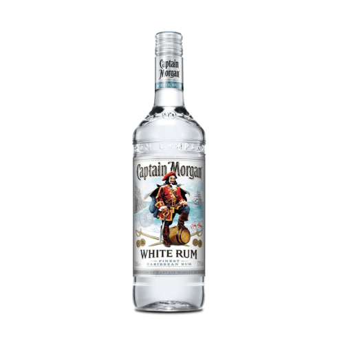 Captain Morgan White Rum 12/75Cl