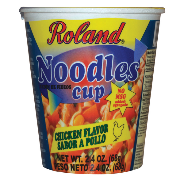 Roland Noodles Cup Chicken Flavor 12/2.5oz