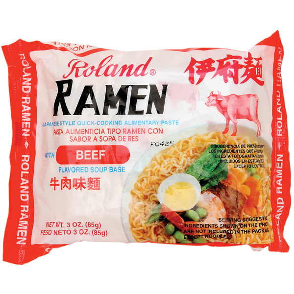 Roland Ramen Beef Flavor 30/3oz