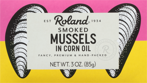 Roland Smoked Mussels 1x10/3oz