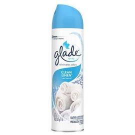 Glade Aerosol Clean Linen 6/8oz