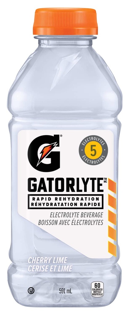 Gatorade Gatorlyte Cherry Lime 12/20oz