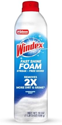 Windex Foaming Aerosol 6/19oz