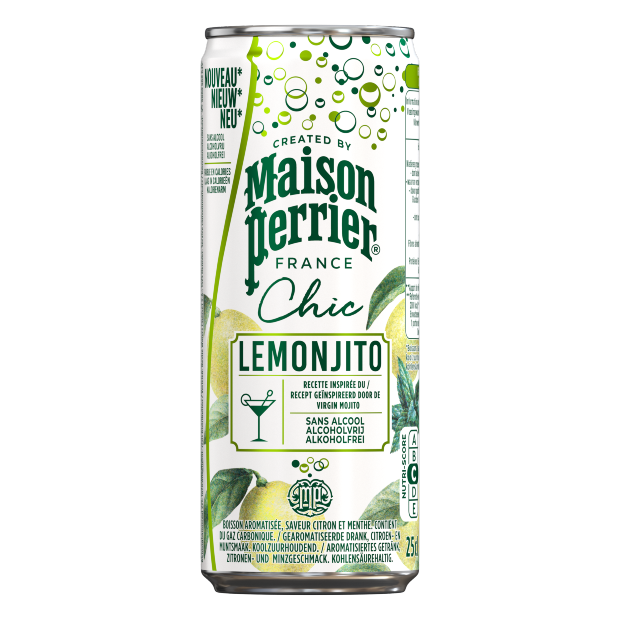 Maison Perrier Chic Mocktail Lemonjito Can 6X4Pk/25cl