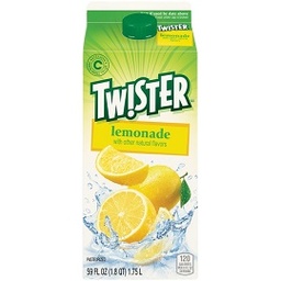 [1200-TR-12520] Tropicana Twister Lemonade Juice Carton 8/59Oz