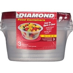 [1900-RD-16998] Diamond Big Bowl 6x3Pk/48Oz