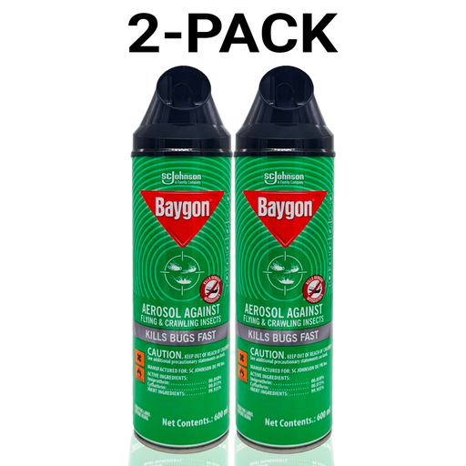 [1900-SJ-90512] Baygon Spray Value Pack 6X2Pk/600ml