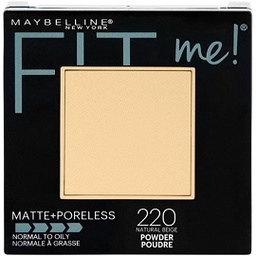 [2200-MY-43381] Fitme Matte+Poreless Pwd Nat Beige #220