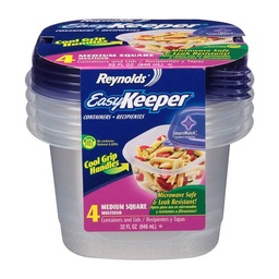 [1900-RD-81686] Reynolds Medium Square Container 6x4/32oz