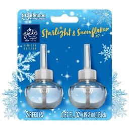 [1900-SJ-04672] Glade Piso Starlight & Snowflakes 2 Refill 6/1.34Oz