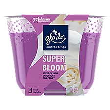 [1900-SJ-04892] Glade Candle Lto Super Bloom 3/6.8oz