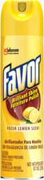 [1900-SJ-73617] Favor Furniture Polish Aerosol Lemon 6/9.7oz