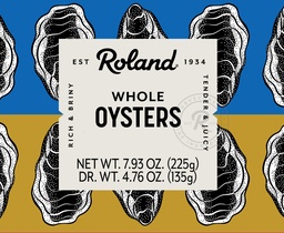 [1500-RL-24812] Roland Whole Boiled Oysters 1x24/7.94oz