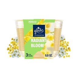 [1900-SJ-53280] Glade Candle Lto Radiant Bloom 3/6.8oz