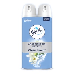 [1900-SJ-05300] Glade Aerosol Clean Linen Value Pack 3X2PK/8oz