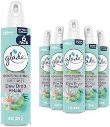 [1900-SJ-05395] Glade Aerosol Dew Drops Petals 6/8oz
