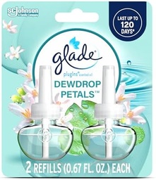 [1900-SJ-05386] Glade PISO Dewdrop Petals 2 Refill 6/1.34oz