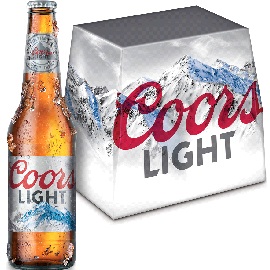 Coors Light Bottle 4X6Pk/12Oz