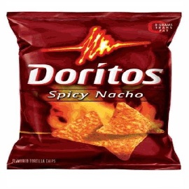 Frito Lay Doritos Spicier Nacho 7/11 Oz