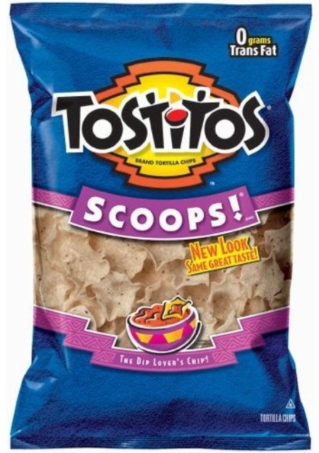Frito Lay Tostitos Scoops 6/10 Oz