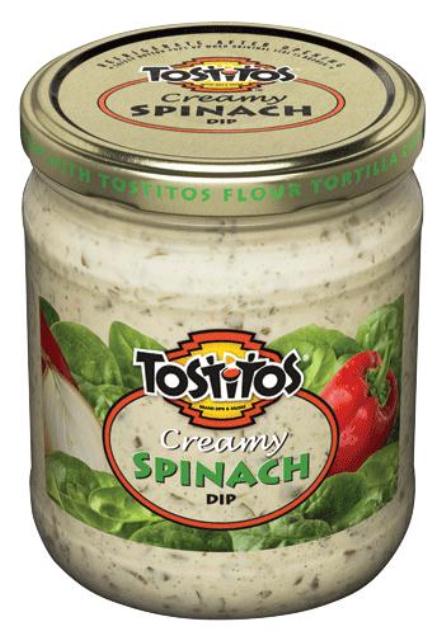 Frito Lay Tostitos Spinach Dip 12/15 Oz