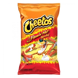 Cheetos Crunchy Flamin Hot 10/8Oz