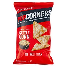 Popcorners Kettle Corn 12/5 Oz