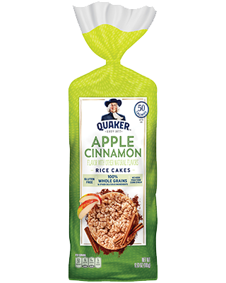 Quaker Rice Cake Apple Cinnamon 12/6.53 Oz