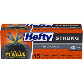 Hefty Strong 30 Gal Multi Ds 12/15Ct