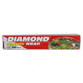 Diamond Cling Plastic Wrap 24/100 Sq. Ft.