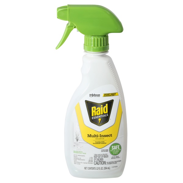 Raid Essentials Multi Insect Killer Trigger 6/12Oz