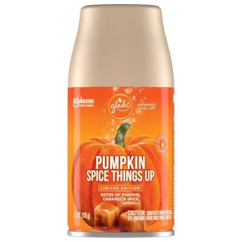 Glade Auto Spray Lto Pumpkin Spice Things Up 4/6.2Oz