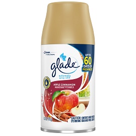Glade Auto Spray Apple Cinnamon Refill 6/6.2oz