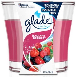 Glade Candle Radiant Berries 6/3.45Oz
