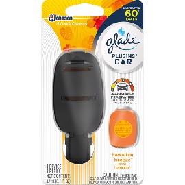 Glade Car Hawaiian Breeze Kit 6/0.11Oz