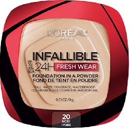 Infallible Fresh Wear Powder Ivory #20