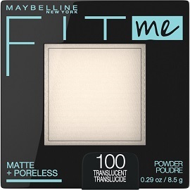 Fitme Matte+Poreless Pwd Translucent #100