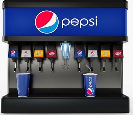 Diet Pepsi Bib 1/5 Gallon