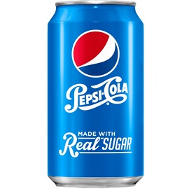 Pepsi Cola Real Sugar Can 2X12/12Oz