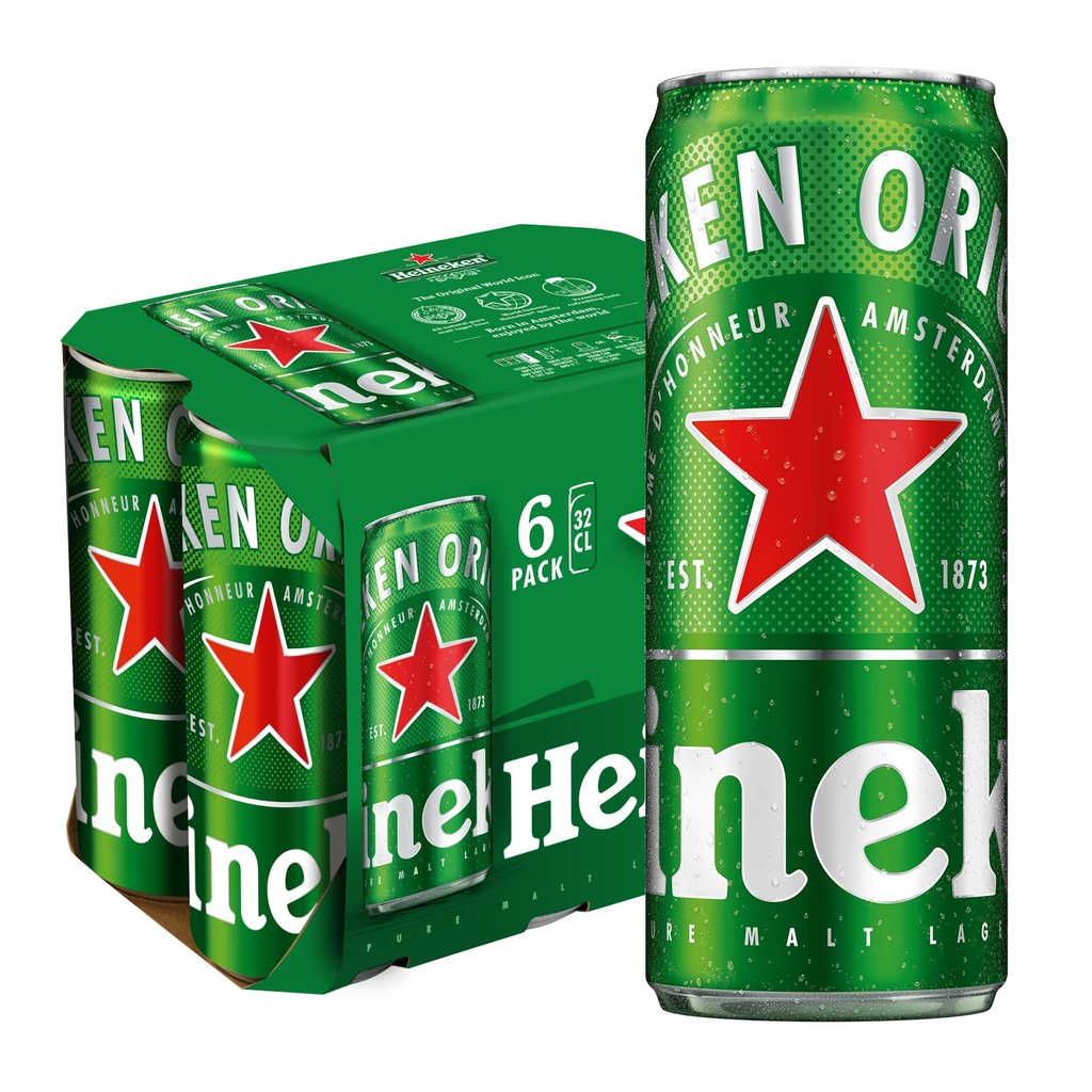 Heineken Can 4X6Pk/33Cl