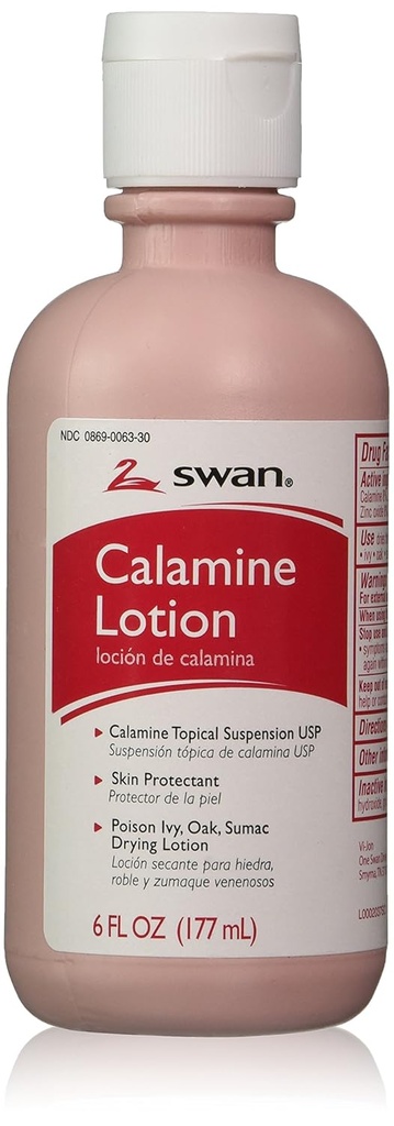 Swan Calamine Lotion 6Oz